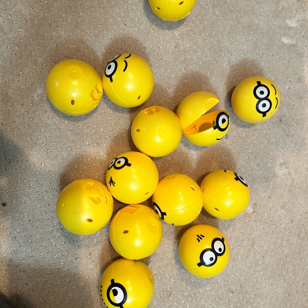 Yellow Minion-Themed Kids Toy Balls